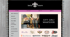 Desktop Screenshot of bellacharmshop.com